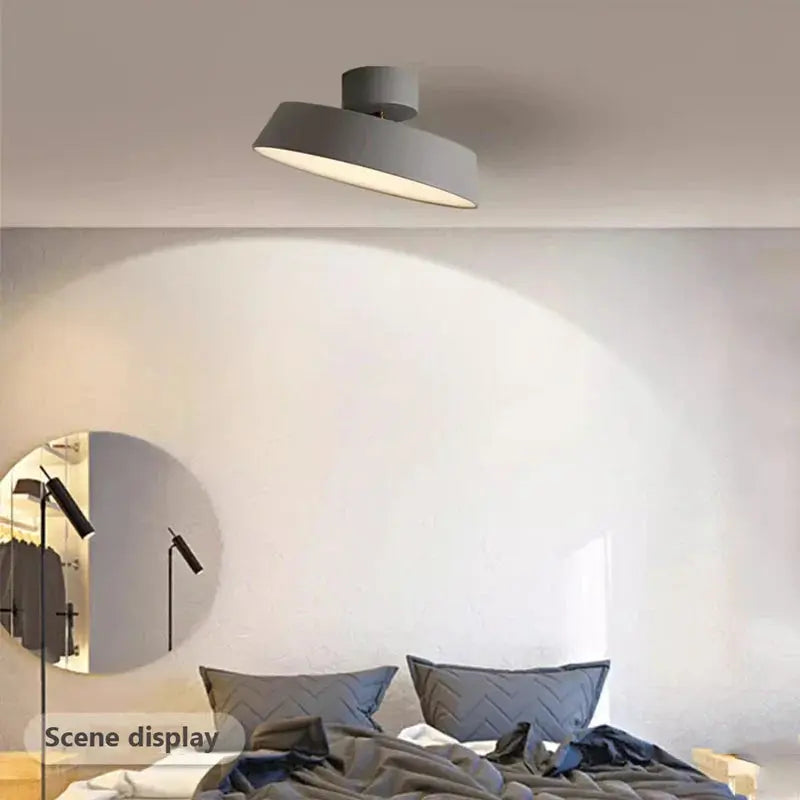 LumiPivot - Plafonnier LED Orientable Moderne