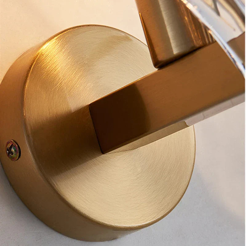 CoralGlimmer - Applique murale en verre en forme de coquillage