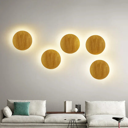 Floroux - Appliques murales en bois nordique
