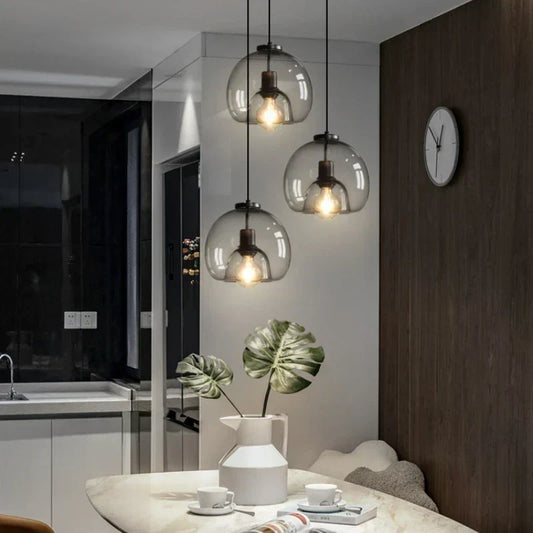ÉléganceVerre - Suspension en Verre Contemporain