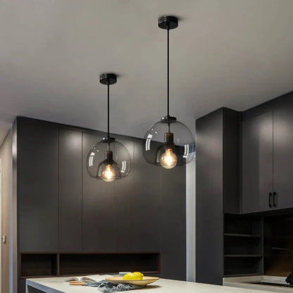 ÉléganceVerre - Suspension en Verre Contemporain