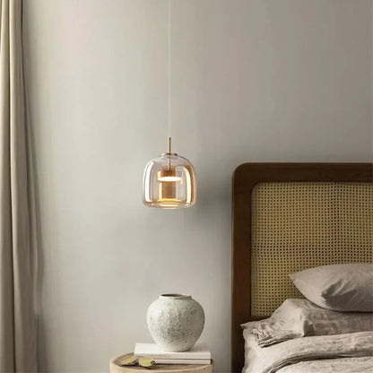 ClearAura – Lampe en verre minimaliste