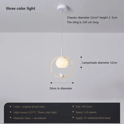 Floroux - Lustre de plafond nordique