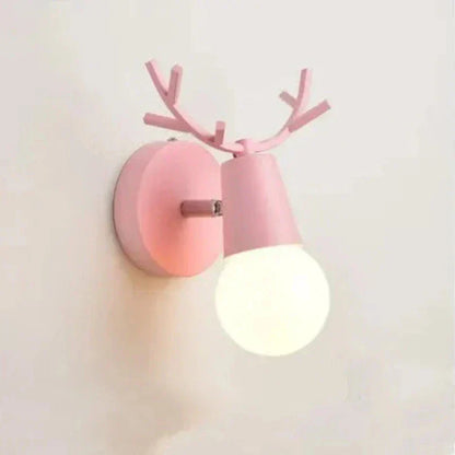 AntlerGlow – Lampe murale Gewei