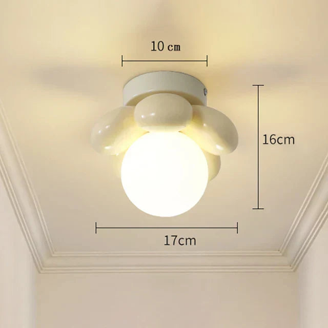 FloraAura – Lampe de plafond avec des fleurs scandinaves