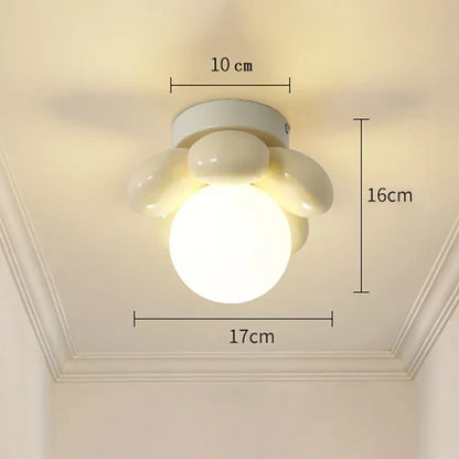 FloraAura – Lampe de plafond avec des fleurs scandinaves