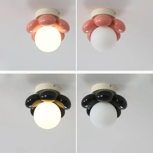 FloraAura – Lampe de plafond avec des fleurs scandinaves