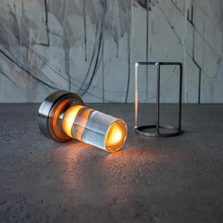 Floroux - Lampe de table LED sans fil rechargeable nordique avec variateur tactile