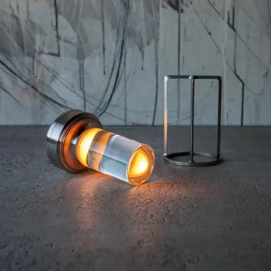Floroux - Lampe de table LED sans fil rechargeable nordique avec variateur tactile