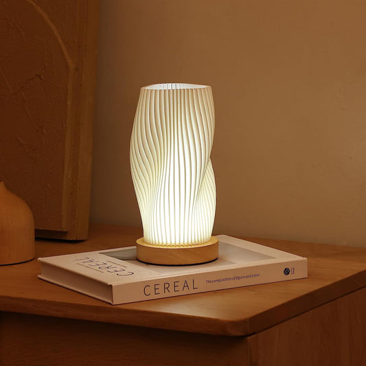 Floroux | Lampe de Table Vague | Design Dimmable Moderne