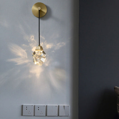 CrystalLux - Applique Murale LED Élégante en Cristal