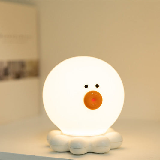 Lampe de nuit LED en silicone squishy Octopus - Cadeau parfait pour les enfants et les filles