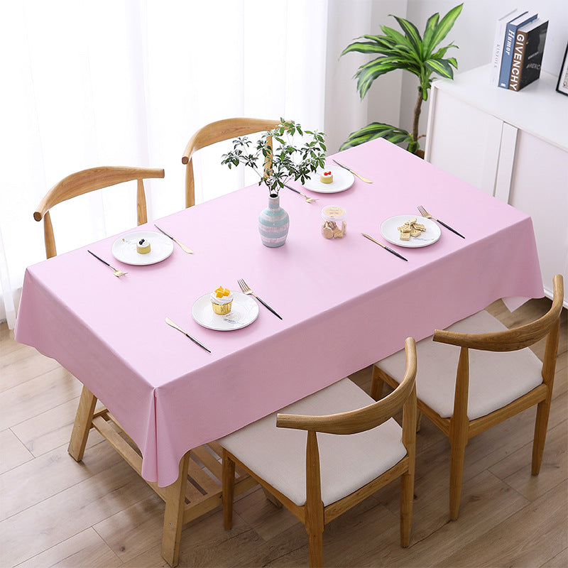 Nappe rectangulaire texturée imperméable et splash-proof, nappe de cuisine