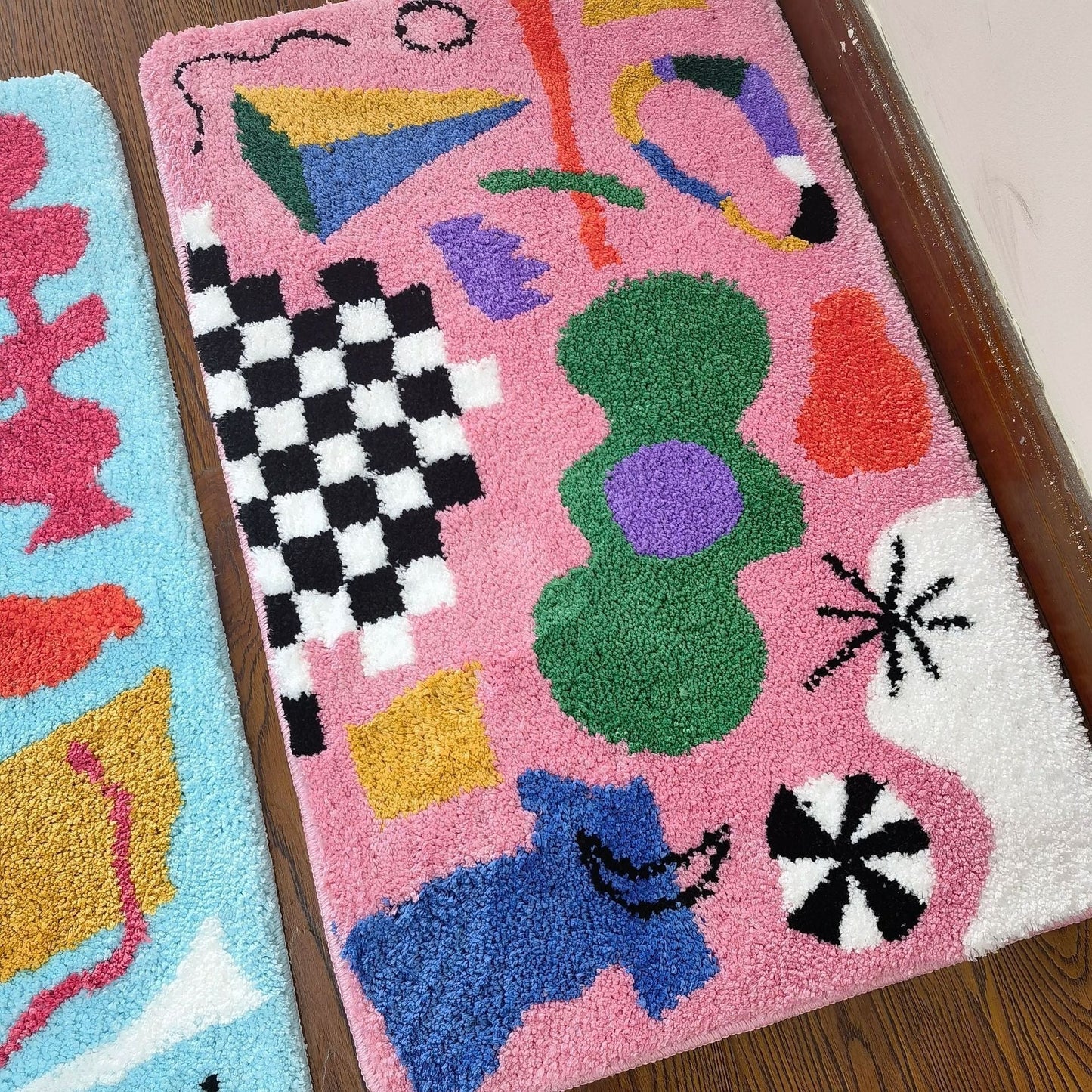 Tapis de porte lumineux et joyeux