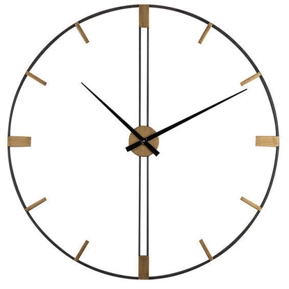 Floroux | Horloge murale élégante surdimensionnée