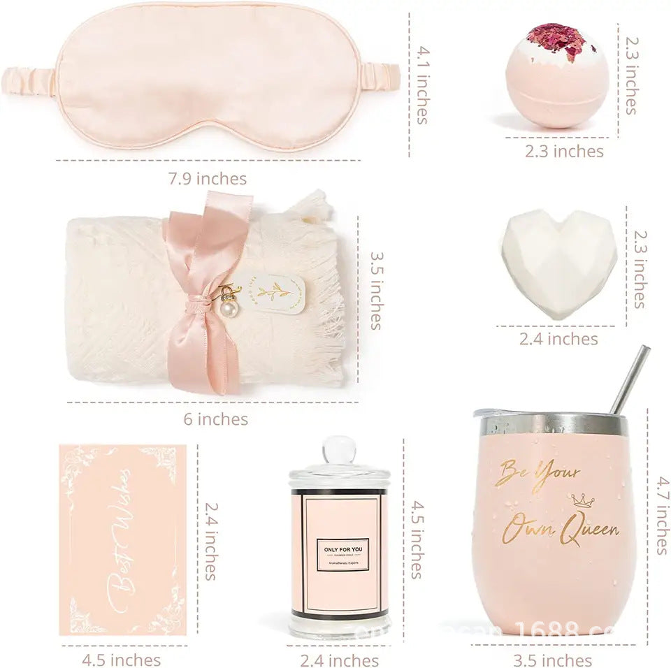 BloomBath – Ensemble de cadeaux de bain de luxe pour la détente