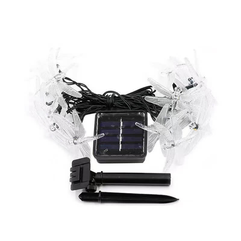 Floroux Dragonfly LED guirlande lumineuse | Alimenté par énergie solaire | Imperméable | Éclairage de fête et de jardin
