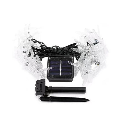 Floroux Dragonfly LED guirlande lumineuse | Alimenté par énergie solaire | Imperméable | Éclairage de fête et de jardin