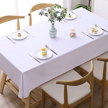 Nappe rectangulaire texturée imperméable et splash-proof, nappe de cuisine