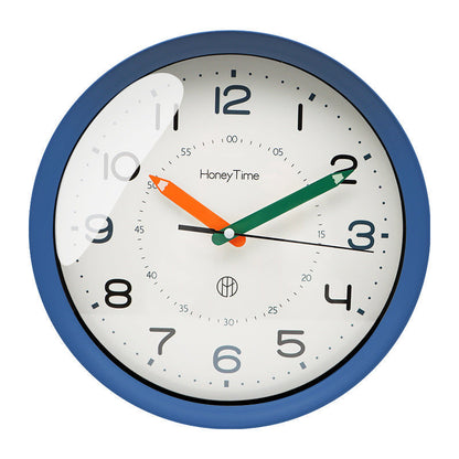 Horloge murale silencieuse Floroux pour la chambre d'enfant