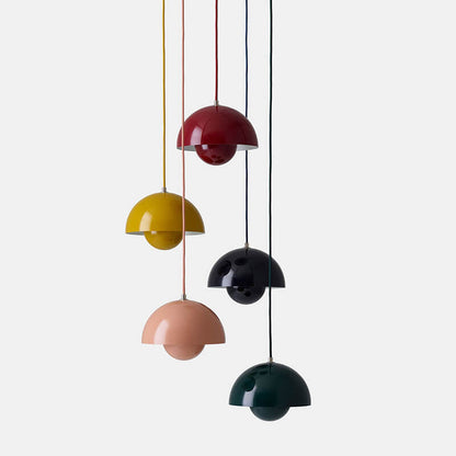 ÉléganceMacaron - Lampe Suspendue Scandinave en Forme de Macaron