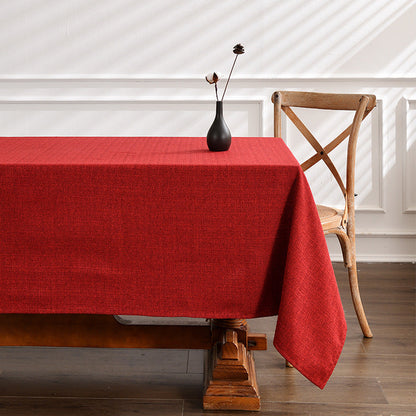 Nappe rectangulaire imperméable et résistante aux huiles avec nappe essuyable