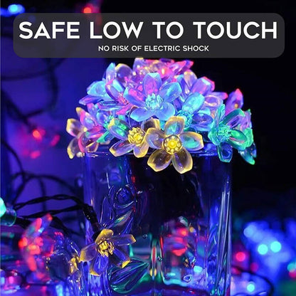 Floroux Solar Party Lights Sakura | LED Cherry Blossom | Waterproof | Outdoor Party Light