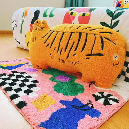 Tapis de porte lumineux et joyeux