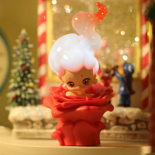 Bougie en silicone squishy LED de fée - Cadeau parfait pour les enfants et les filles