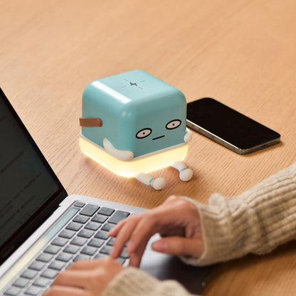 Cute Ice Cube LED Night Light - Perfect Gift for Kids and Girls