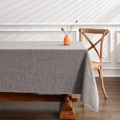 Nappe rectangulaire imperméable et résistante aux huiles avec nappe essuyable