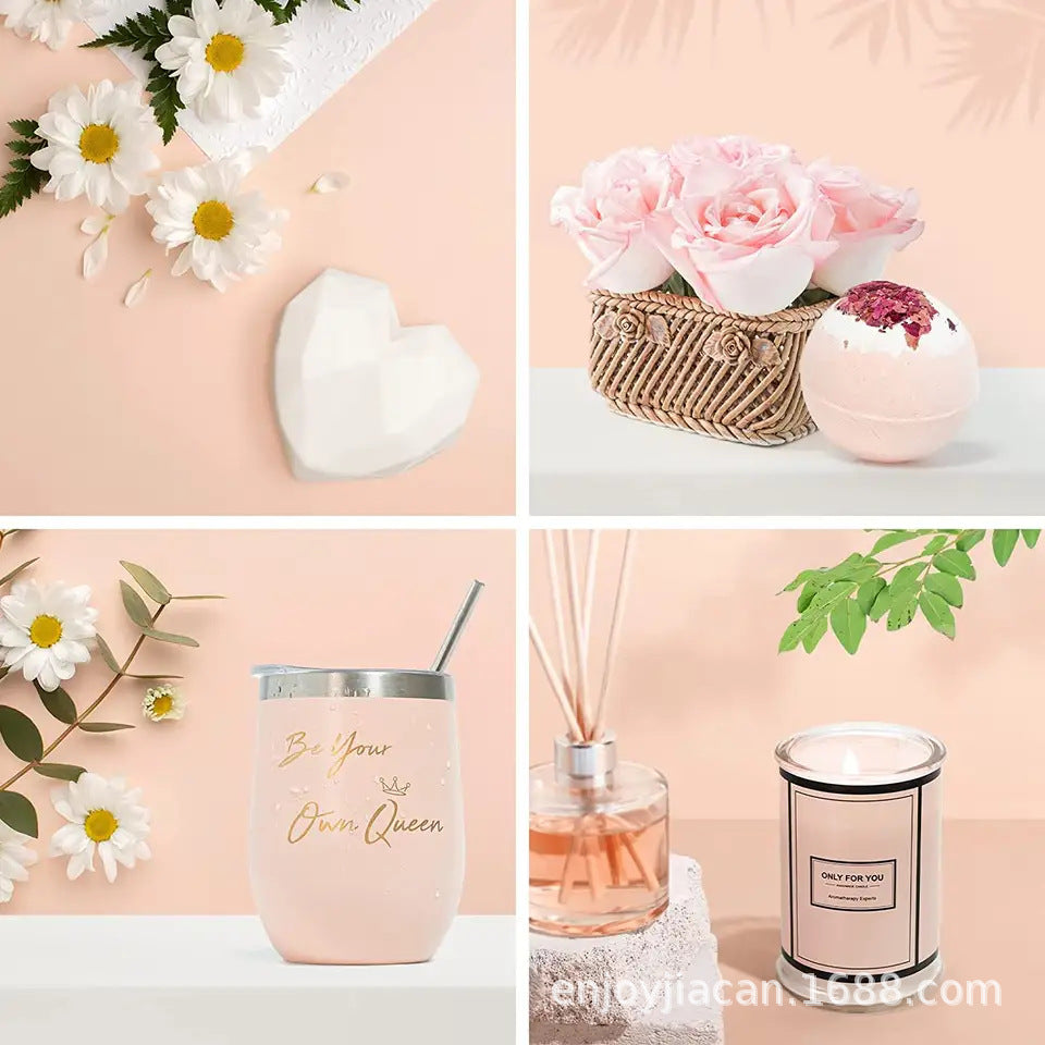 BloomBath – Ensemble de cadeaux de bain de luxe pour la détente