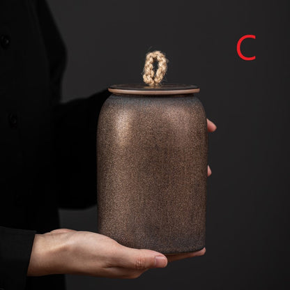 Floroux airtight coffee container in ceramic | Aroma protection for coffee and tea | Elegant storage | Freshness container for the kitchen