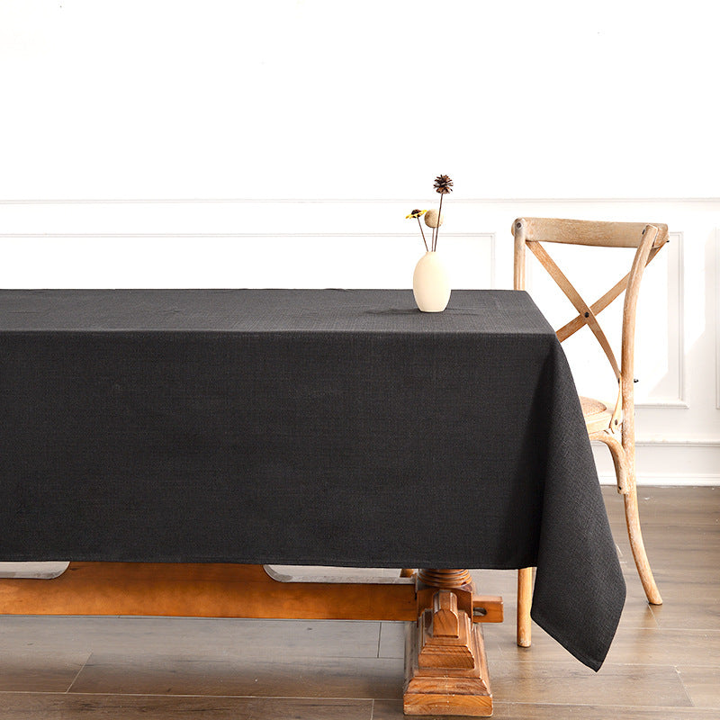 Nappe rectangulaire imperméable et résistante aux huiles avec nappe essuyable