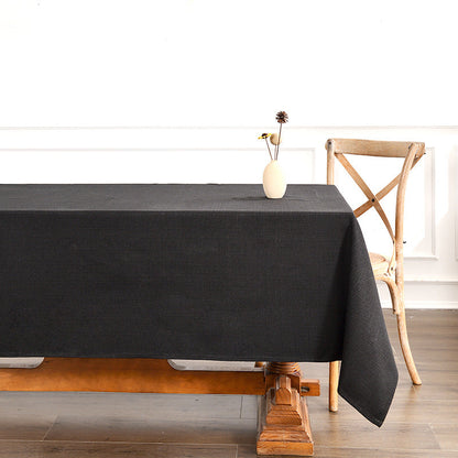 Nappe rectangulaire imperméable et résistante aux huiles avec nappe essuyable