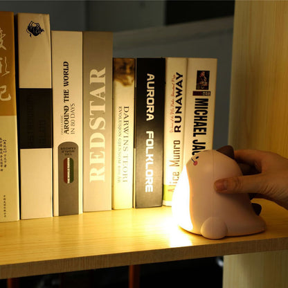 Chubby Dino Touch LED Lampe de Nuit - Cadeau Parfait pour Enfants et Filles