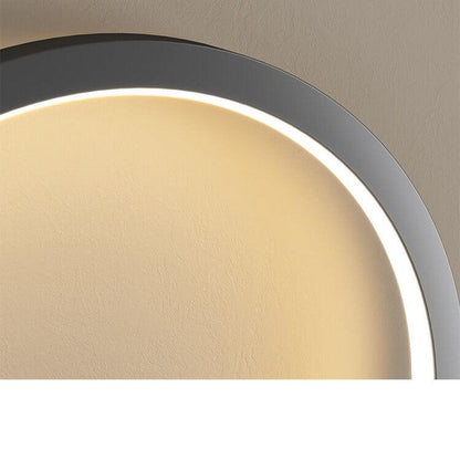 Applique murale LED moderne au design circulaire minimaliste