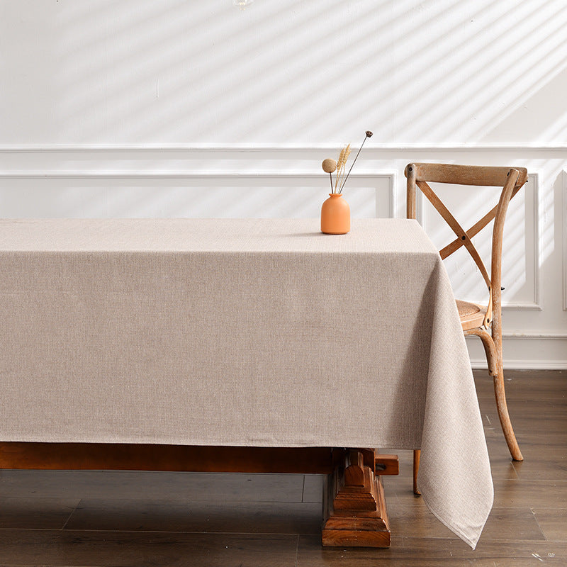 Nappe rectangulaire imperméable et résistante aux huiles avec nappe essuyable