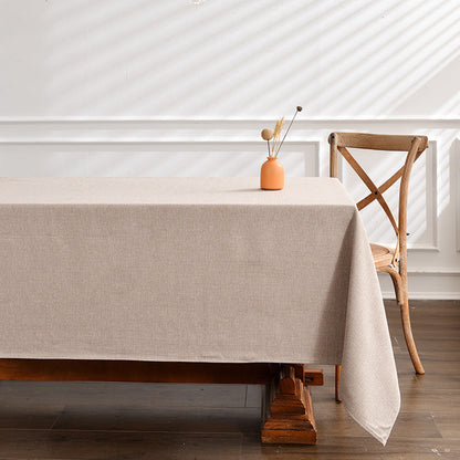 Nappe rectangulaire imperméable et résistante aux huiles avec nappe essuyable
