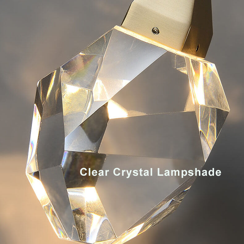 CrystalLux - Applique Murale LED Élégante en Cristal