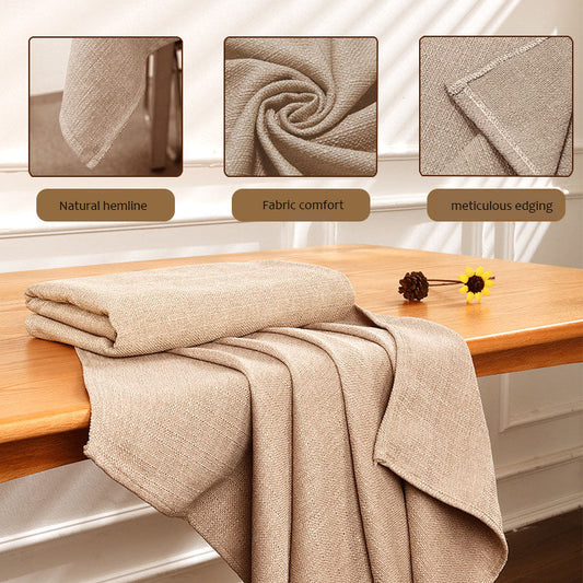 Nappe rectangulaire imperméable et résistante aux huiles avec nappe essuyable