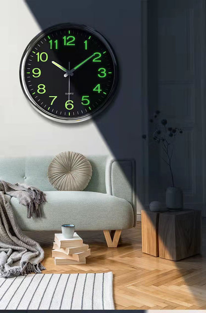Floroux Tijd - Horloge de salle de classe éclairée 30 cm