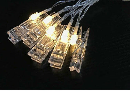 Photo guirlande lumineuse