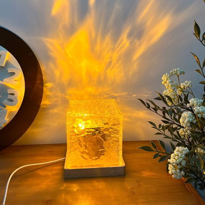Luma Cube - Projecteur de lampes ondulantes