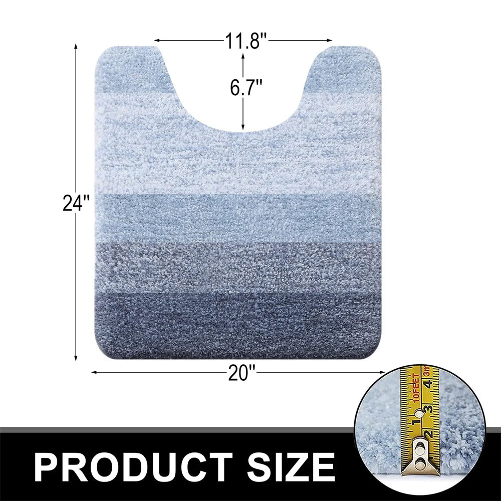 Floroux - Tapis de bain en microfibre