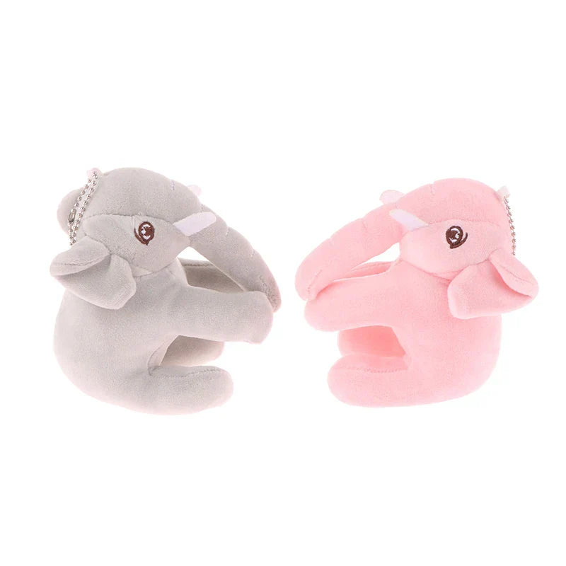 Floroux - Porte-clés éléphant en peluche mignon pour tous les jours
