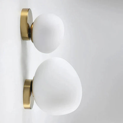 Floroux - Élégante lampe murale nordique en forme d'œuf unique