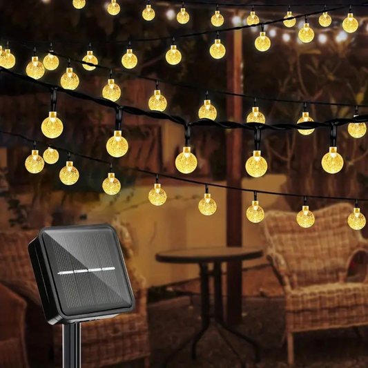 Guirlandes lumineuses solaires pour l'extérieur - EcoGlow