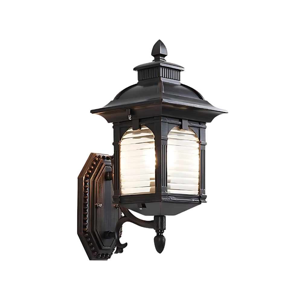Floroux Lampe d'extérieur Vintage