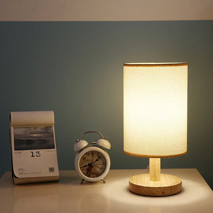Organic Glow Lights | Lampe de table en bois nordique